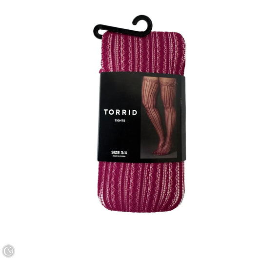 Tights By Torrid In Maroon, Size: 3x