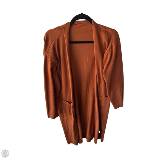 Sweater Cardigan By Cme In Orange, Size: Xl
