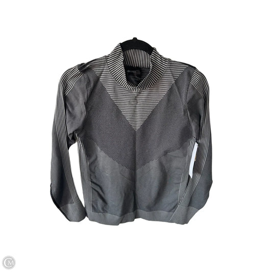 Athletic Top Long Sleeve Crewneck By Zella In Grey, Size: S