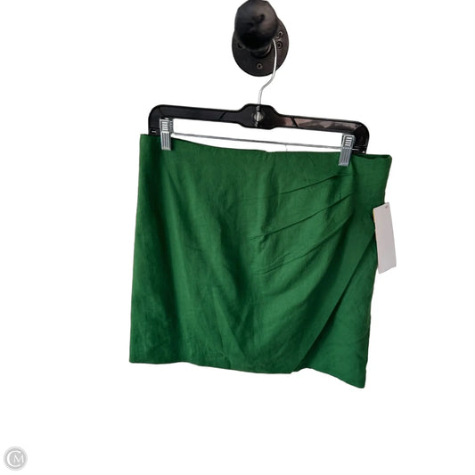 Skirt Mini & Short By Ann Taylor In Green, Size: 10p