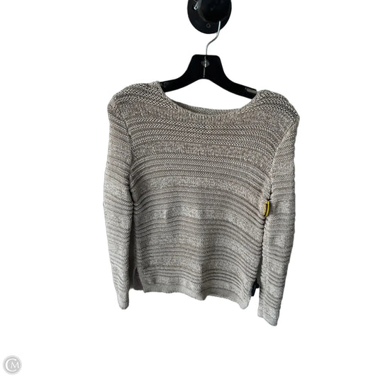 Sweater By Dana Buchman In Tan, Size: Xs