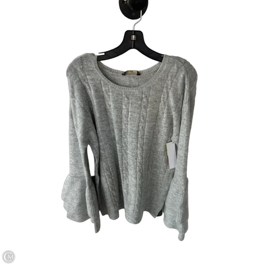 Sweater By Peyton Jensen In Grey, Size: L