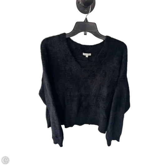 Sweater By Z Supply In Black, Size: L