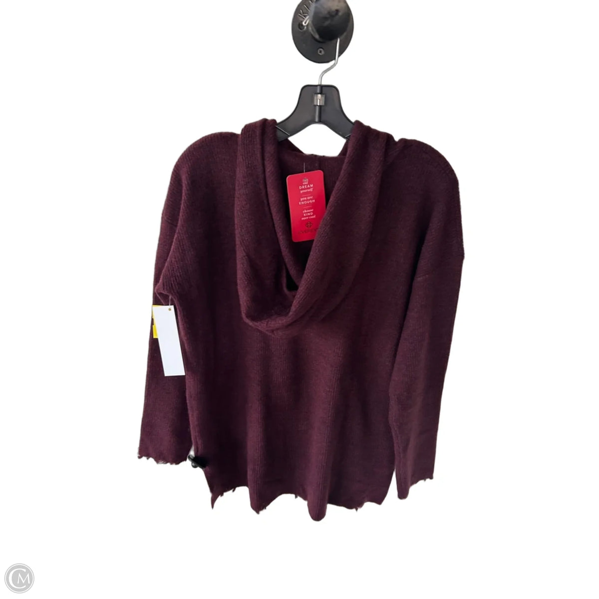Sweater By Cmb In Maroon, Size: L