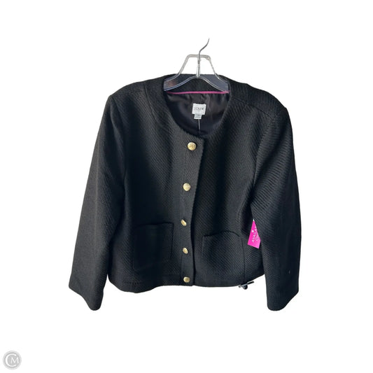 Blazer By J. Crew In Black & Gold, Size: Xl