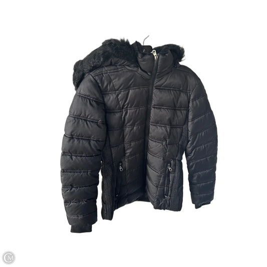 Coat Puffer & Quilted By Nautica In Black, Size: S