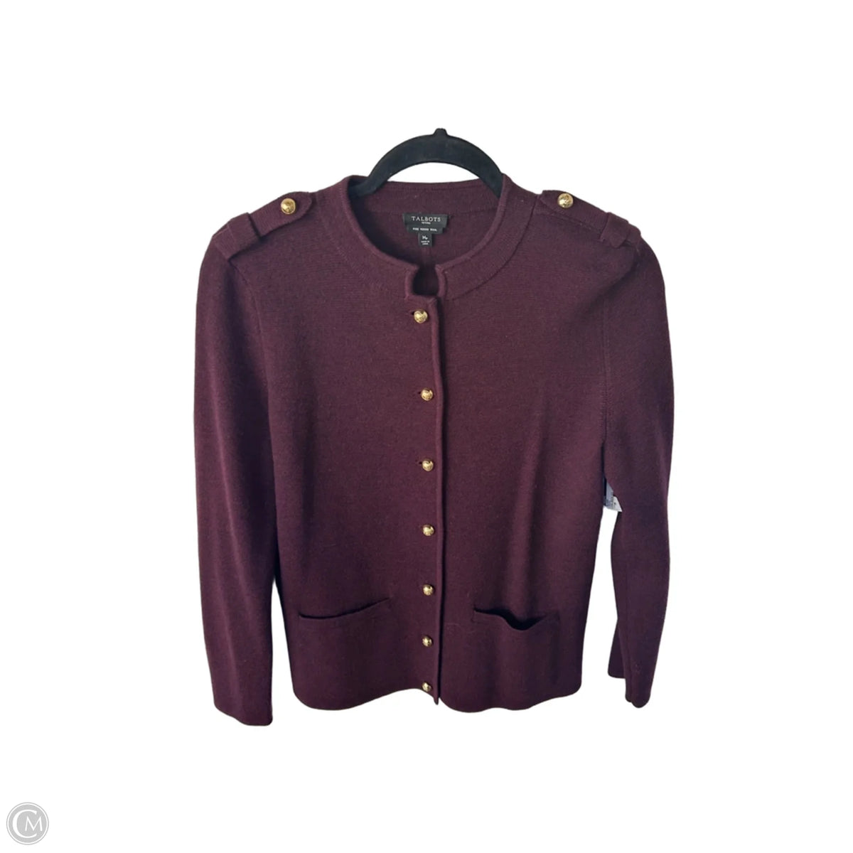 Blazer By Talbots In Maroon, Size: Mp