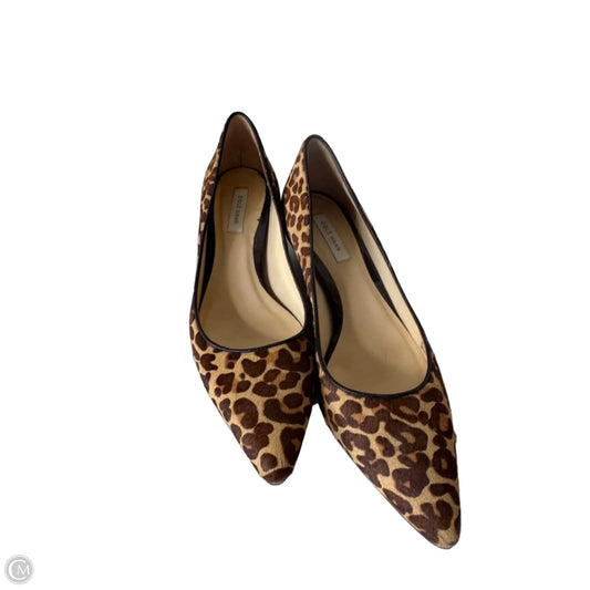 Shoes Heels Kitten By Cole-haan In Animal Print, Size: 5