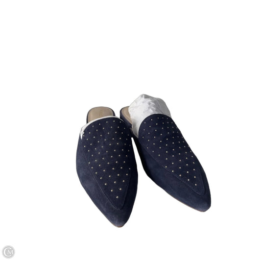 Shoes Flats By Cole-haan In Blue & Silver, Size: 5.5