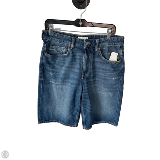 Shorts By H&m In Blue Denim, Size: 8