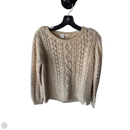 Sweater By Gap In Tan, Size: S