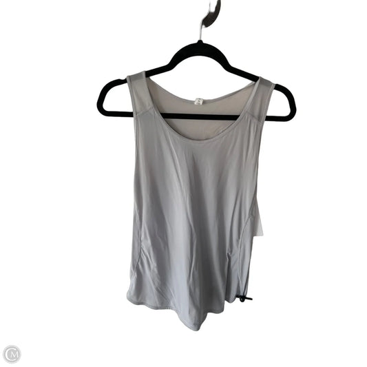 Athletic Tank Top By Lululemon In Grey, Size: L