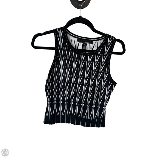 Vest Sweater By White House Black Market In Black & White, Size: M