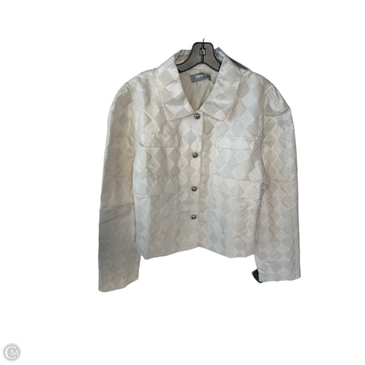 Jacket Other By Blue B In Cream & White, Size: L