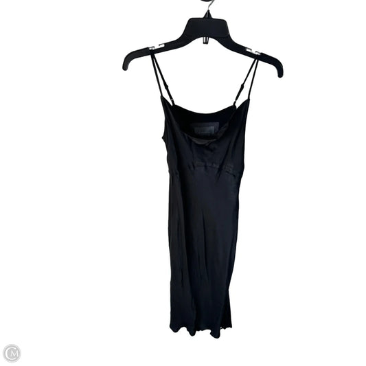 Dress Party Midi By Anthropologie In Black, Size: Xxs