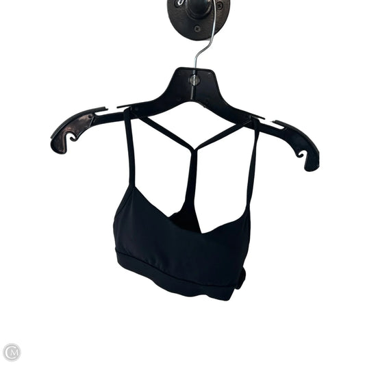 Athletic Bra By Lululemon In Black, Size: Xs