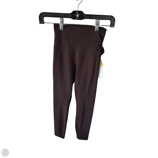 Athletic Leggings By Lululemon In Brown, Size: 2