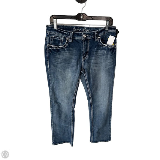 Jeans Boot Cut By Clothes Mentor In Blue Denim, Size: 10