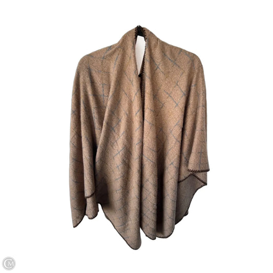 Shawl By Clothes Mentor In Tan & Yellow, Size: Osfm