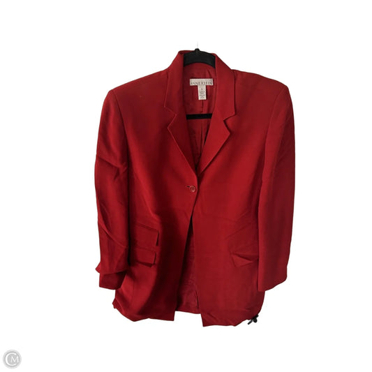 Blazer By Anne Klein In Orange, Size: M