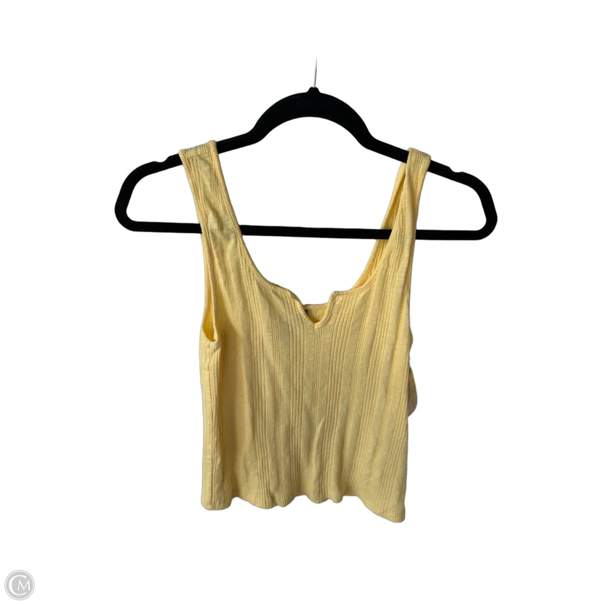 Top Sleeveless Basic By Pilcro In Yellow, Size: M