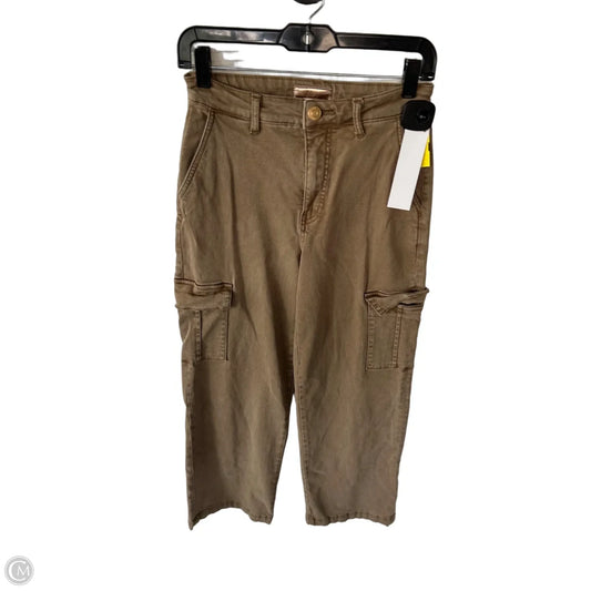 Jeans Wide Leg By Kut In Tan Denim, Size: 4