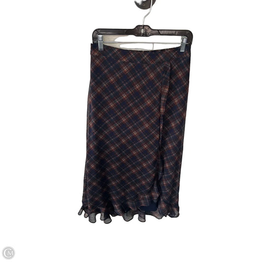 Skirt Maxi By Maurices In Blue & Orange, Size: S