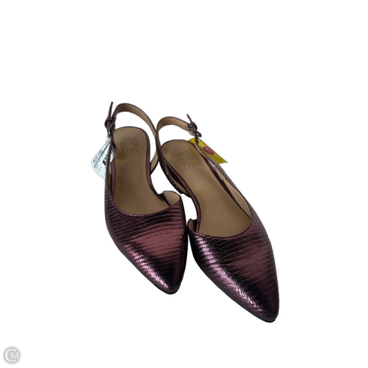 Shoes Heels Block By Naturalizer In Purple, Size: 5.5