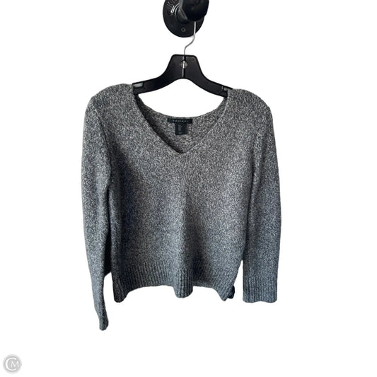 Sweater By Tahari In Green & White, Size: S