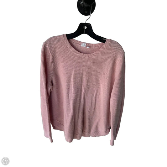 Sweater By Gap In Pink, Size: Xl