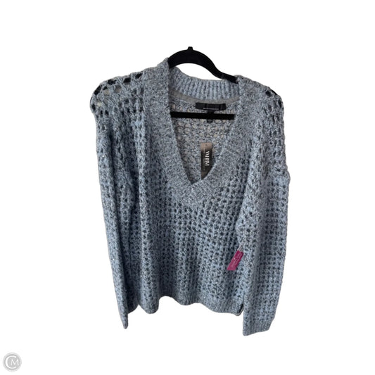 Sweater By White House Black Market In Black & Blue, Size: L