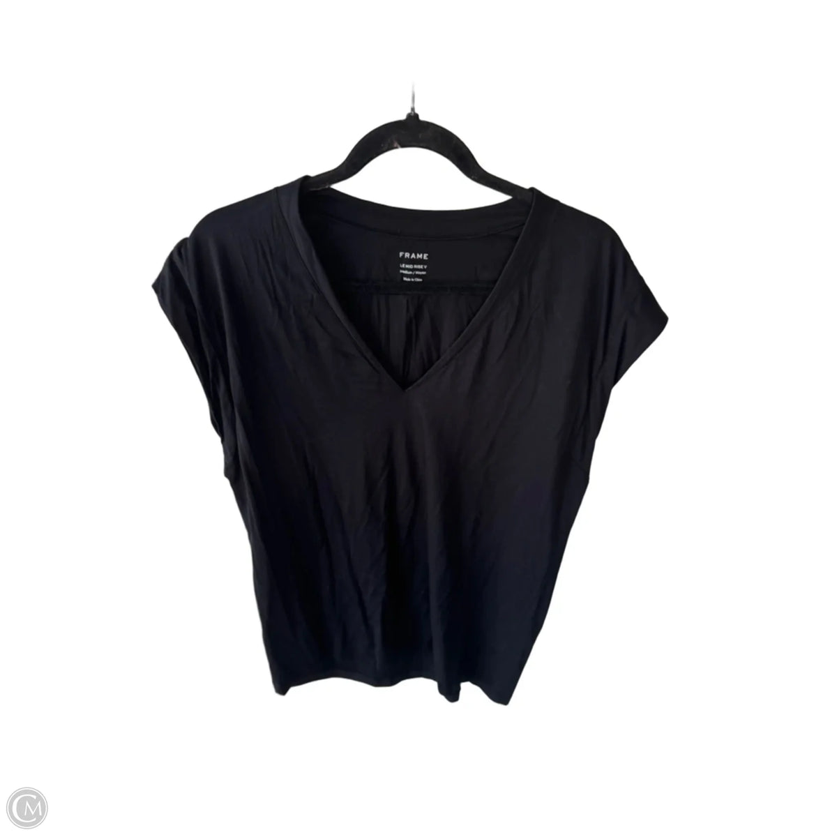 Top Sleeveless Basic By Frame In Black, Size: M