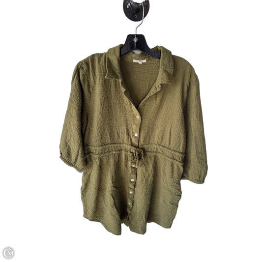 Dress Casual Short By Maurices In Green, Size: Xl