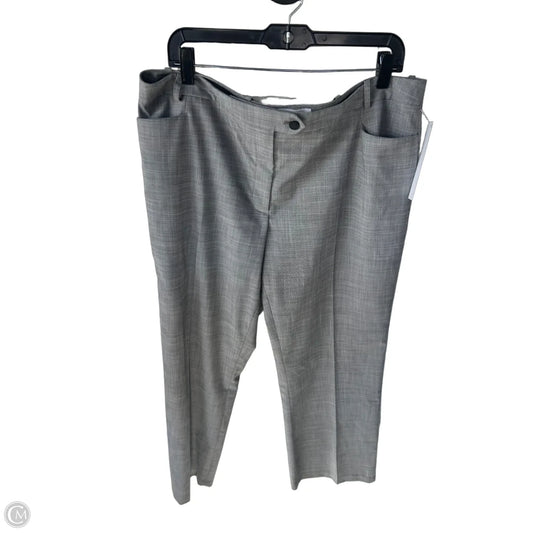 Pants Dress By Calvin Klein In Grey, Size: 16