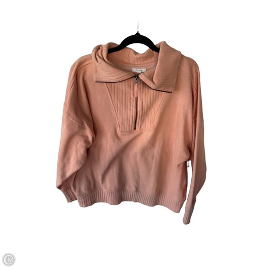 Sweatshirt Collar By Maurices In Orange, Size: Xl