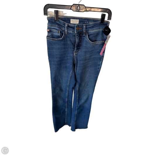Jeans Straight By Pilcro In Blue Denim, Size: 0