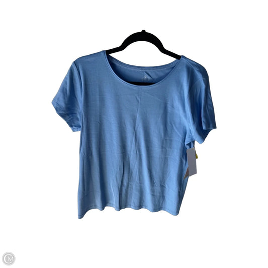 Top Short Sleeve Basic By St Johns Bay In Blue, Size: XL