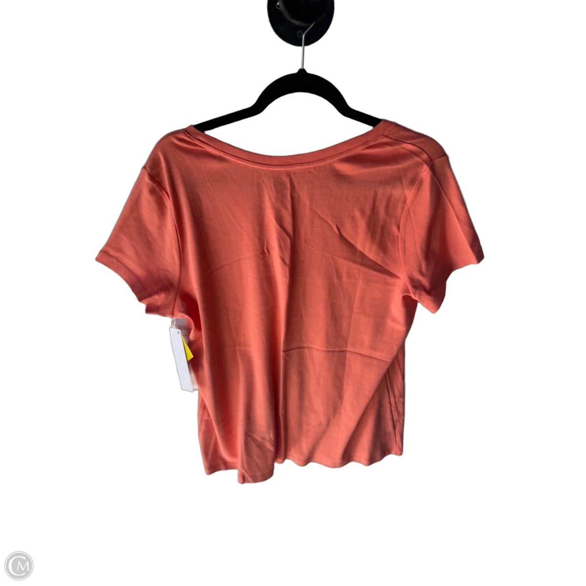 Top Short Sleeve Basic By St Johns Bay In Orange, Size: XL