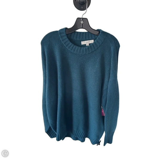 Sweater By Loft In Green, Size: L