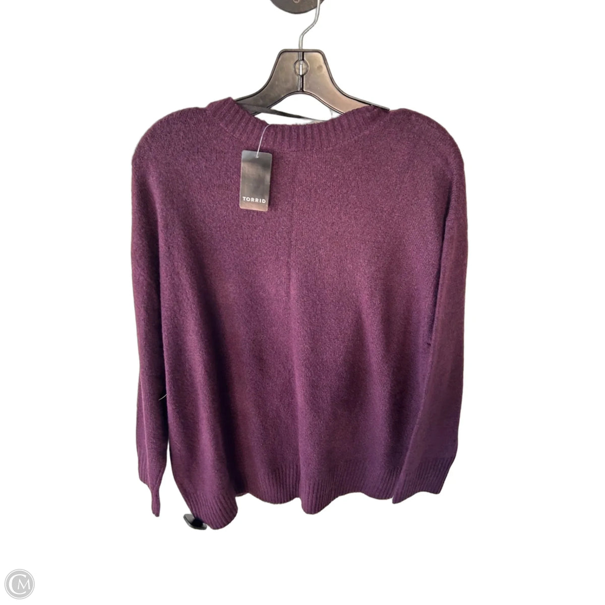 Sweater By Torrid In Purple, Size: L