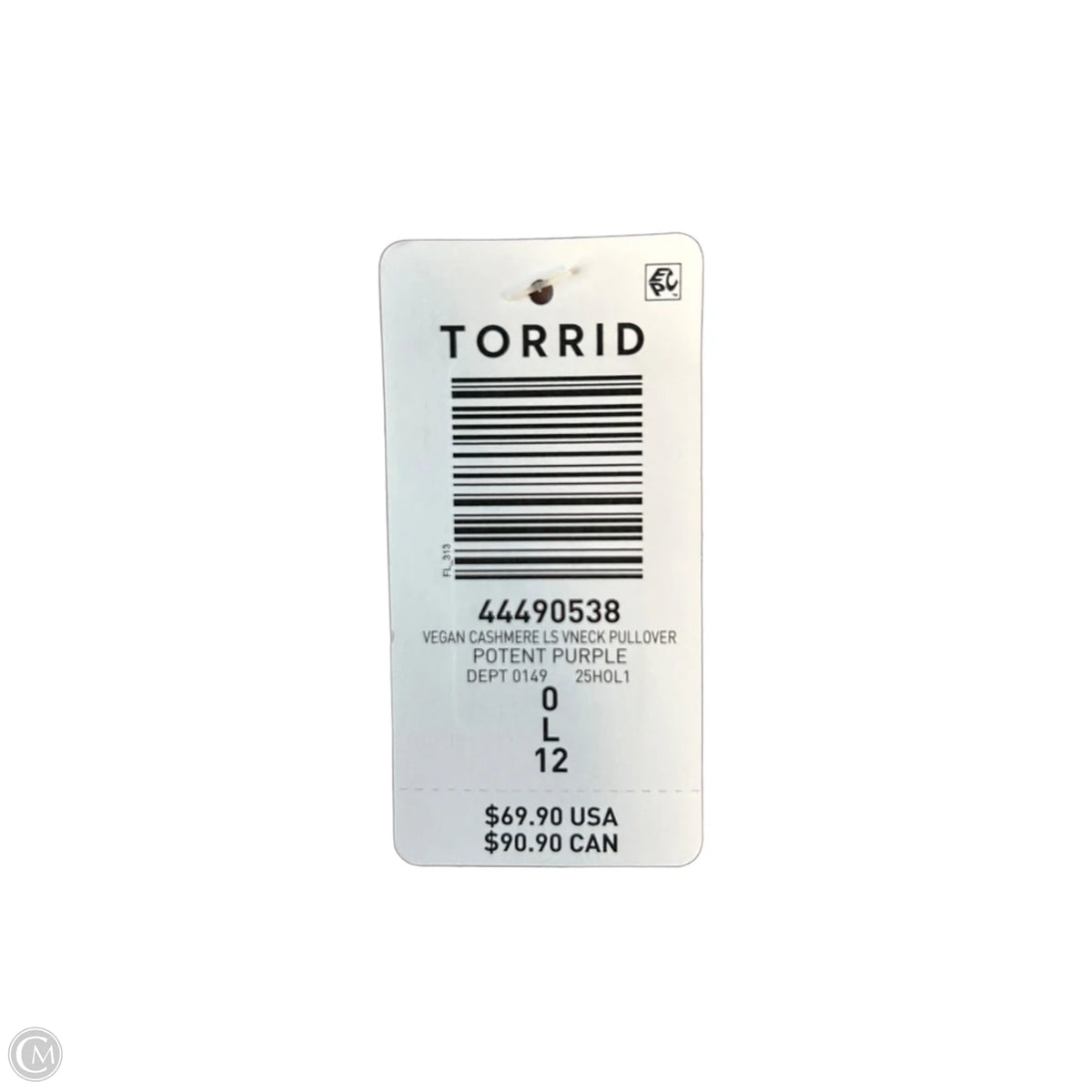 Sweater By Torrid In Purple, Size: L