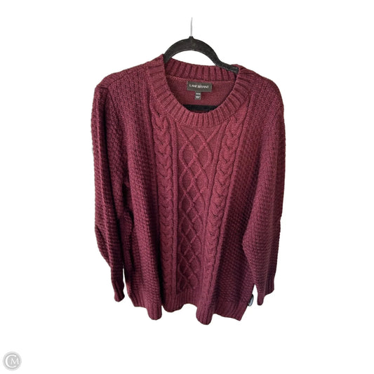 Sweater By Lane Bryant In Purple, Size: L