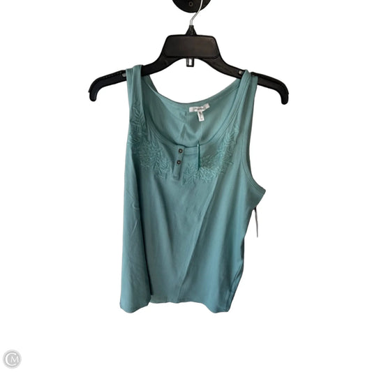 Top Sleeveless By Maurices In Blue, Size: 1x