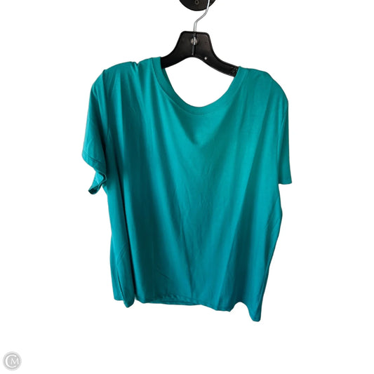 Top Short Sleeve Basic By Torrid In Blue, Size: 2x