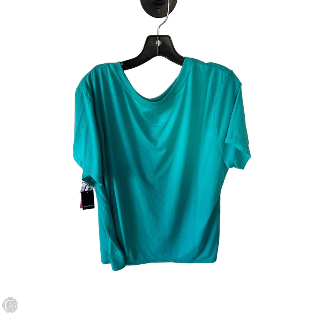 Top Short Sleeve Basic By Torrid In Blue, Size: 2x