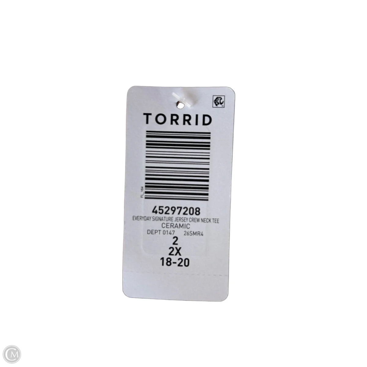 Top Short Sleeve Basic By Torrid In Blue, Size: 2x