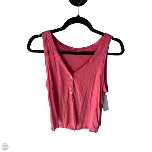 Top Sleeveless Basic By Loft In Pink, Size: Xl