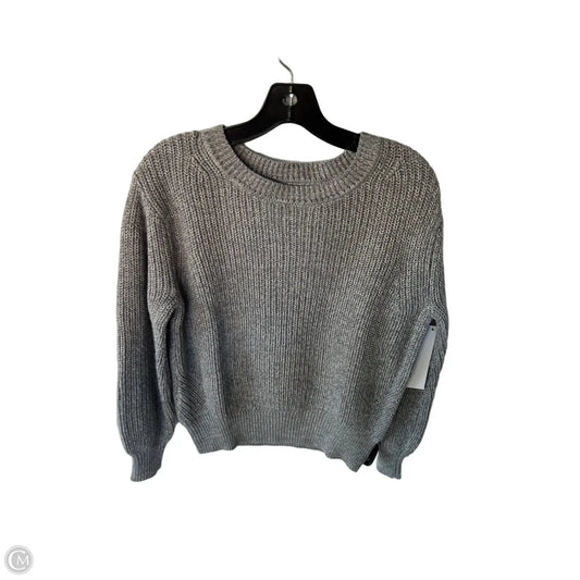 Sweater By Gap In Grey & White, Size: Xsp