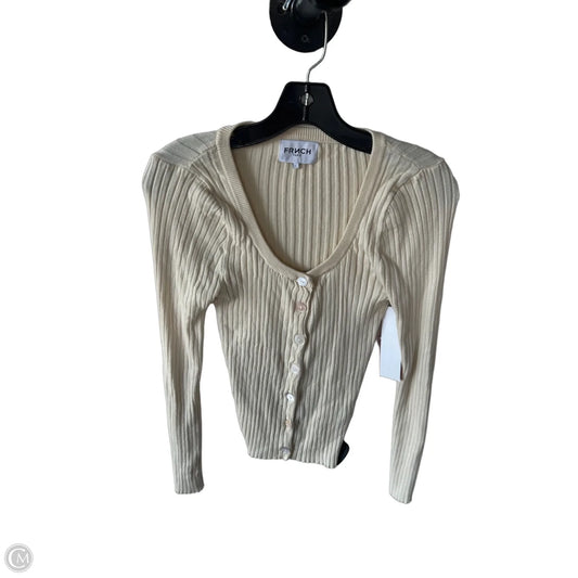 Sweater By Frnch In Cream, Size: L