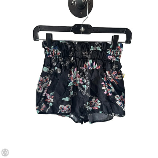 Athletic Shorts By Free People In Black & Pink, Size: S